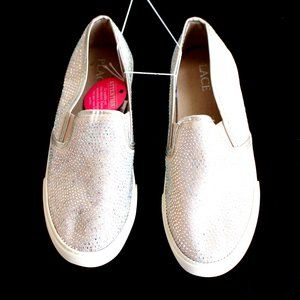 Children's Place Blush Rhinestone Shoes Girls Sz 3